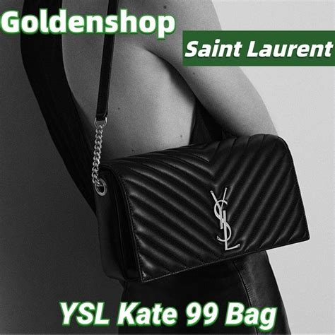 ysl chevron college bag|YSL kate 99 bag.